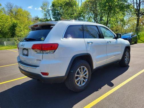 Bright White Clearcoat 2014 Jeep Grand Cherokee Limited