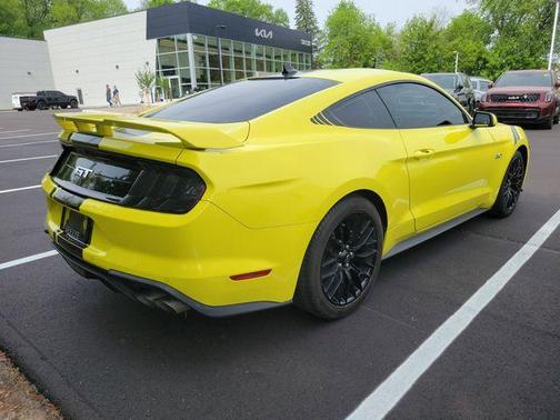 Grabber Yellow 2021 Ford Mustang GT Premium