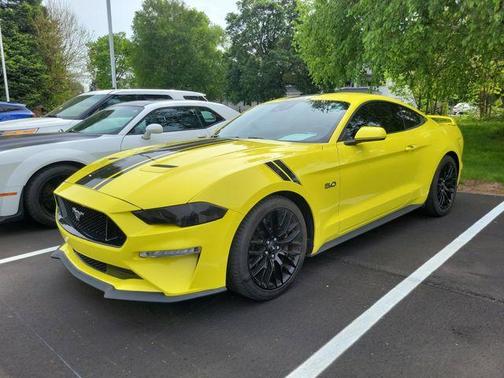 Grabber Yellow 2021 Ford Mustang GT Premium