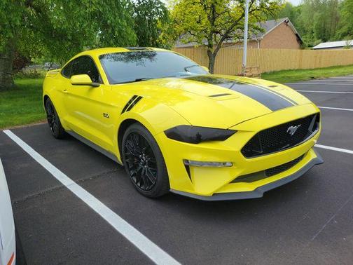 Grabber Yellow 2021 Ford Mustang GT Premium