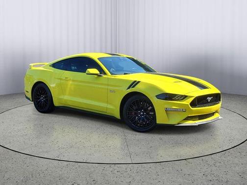 Grabber Yellow 2021 Ford Mustang GT Premium
