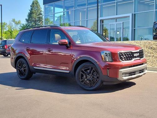 Red 2023 Kia Telluride SX X-Line