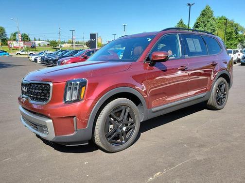 Red 2023 Kia Telluride SX X-Line