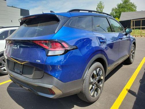 Sapphire Blue 2024 Kia Sportage X-Line