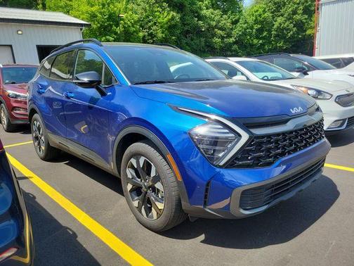 Sapphire Blue 2024 Kia Sportage X-Line