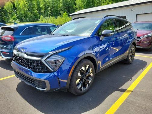 Sapphire Blue 2024 Kia Sportage X-Line