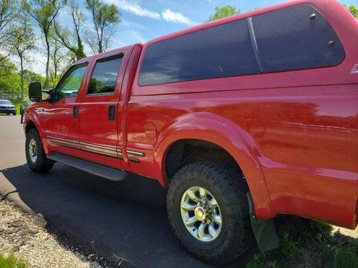 Red 1999 Ford F-250