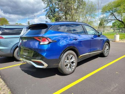 Sapphire Blue 2023 Kia Sportage SX