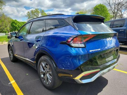 Sapphire Blue 2023 Kia Sportage SX