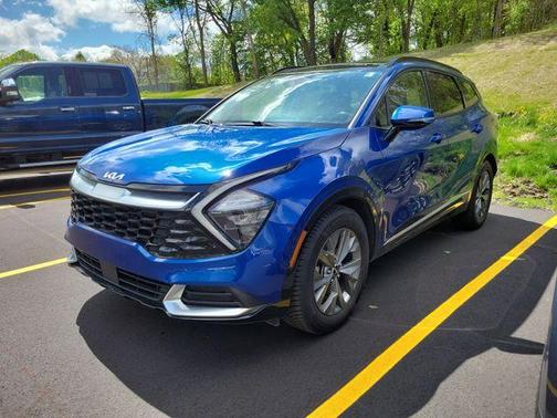 Sapphire Blue 2023 Kia Sportage SX