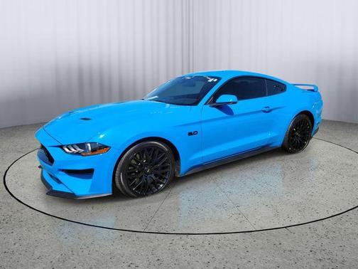 Grabber Blue 2022 Ford Mustang GT Premium