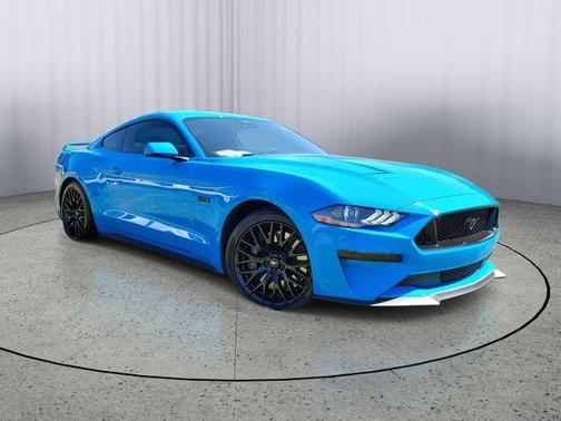 Grabber Blue 2022 Ford Mustang GT Premium