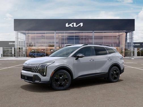 Gray 2026 Kia Sportage Hybrid X-Line