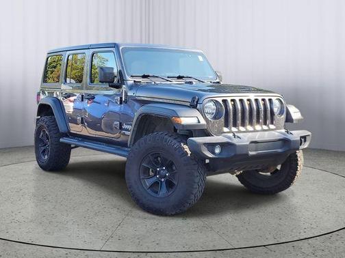Granite Crystal Clearcoat Metallic 2018 Jeep Wrangler Unlimited Sport