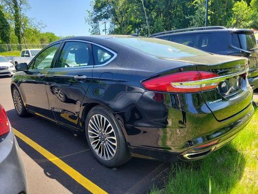 Shadow Black 2017 Ford Fusion SE