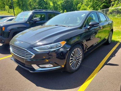 Shadow Black 2017 Ford Fusion SE