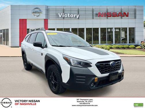 Crystal White Pearl 2022 Subaru Outback Wilderness