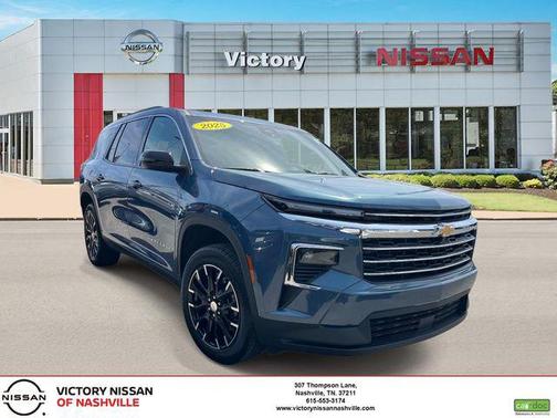 Lakeshore Blue 2025 Chevrolet Traverse LT