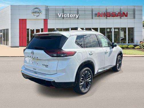 White Pearl 2026 Nissan Rogue Platinum
