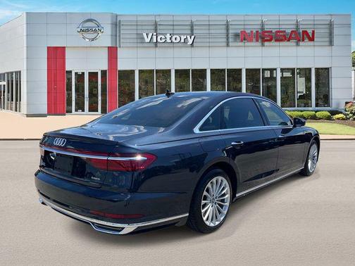 Moonlight Blue 2019 Audi A8 55