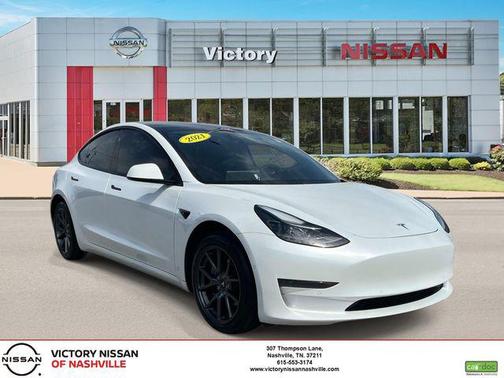 Pearl White Multi-Coat 2021 Tesla Model 3 Standard Range Plus