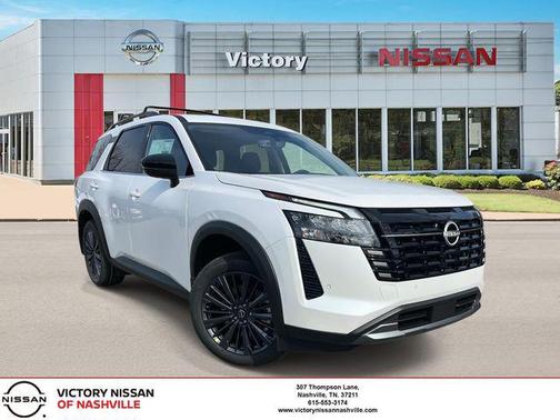 White Pearl 2026 Nissan Pathfinder SL