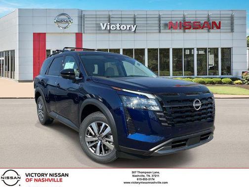 Deep Ocean Blue 2026 Nissan Pathfinder SL