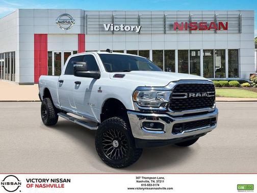Bright White Clearcoat 2024 RAM 2500 Big Horn Crew Cab 4x4 6'4' Box