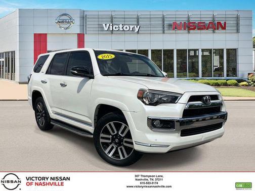 Blizzard Pearl 2015 Toyota 4Runner Limited