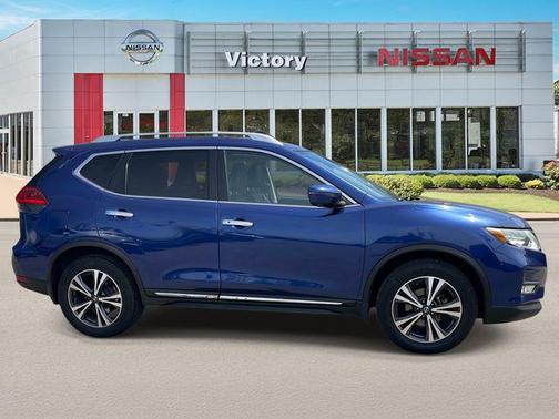 Caspian Blue 2017 Nissan Rogue SL