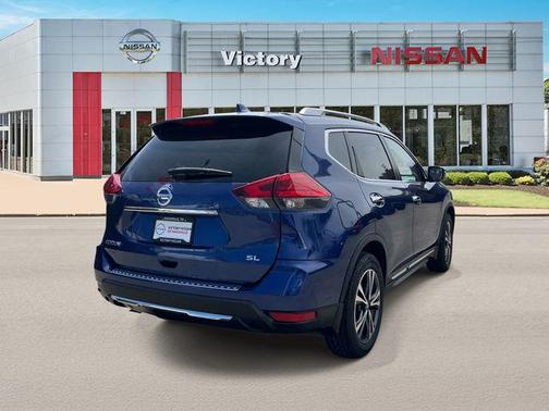 Caspian Blue 2017 Nissan Rogue SL