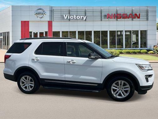 OXFORD WHITE 2018 Ford Explorer XLT