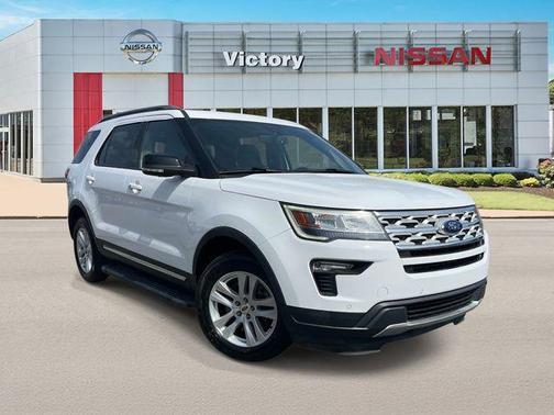 OXFORD WHITE 2018 Ford Explorer XLT