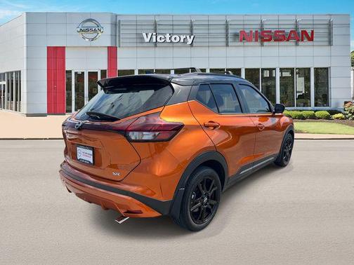 Orange Metallic 2023 Nissan Kicks SR