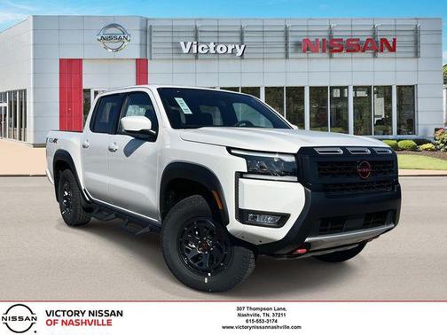 Glacier White 2026 Nissan Frontier PRO-4X