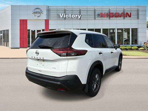 Glacier White 2021 Nissan Rogue S