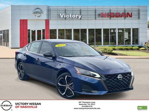 Deep Blue Pearl 2023 Nissan Altima SR FWD