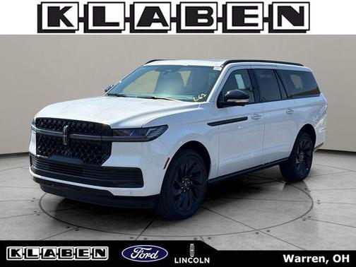 Pristine White Metallic Tri-Coat 2026 Lincoln Navigator Reserve