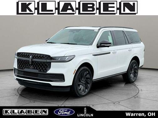 Pristine White Metallic Tri-Coat 2026 Lincoln Navigator Reserve