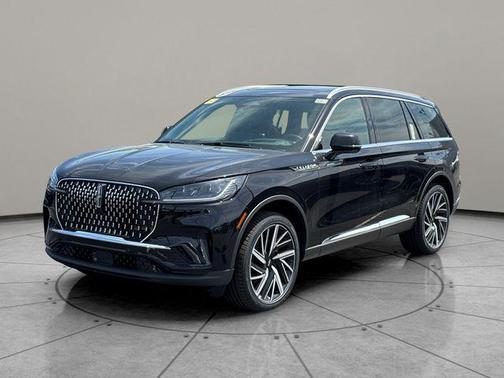 Infinite Black Metallic Clearcoat 2026 Lincoln Aviator Reserve AWD