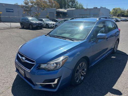 Quartz Blue Pearl 2015 Subaru Impreza 2.0i Sport Premium