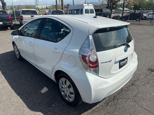 Super White 2012 Toyota Prius c Two