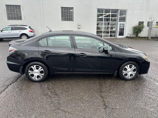 Crystal Black Pearl 2013 Honda Civic Hybrid Base