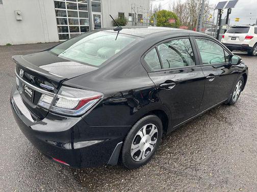 Crystal Black Pearl 2013 Honda Civic Hybrid Base