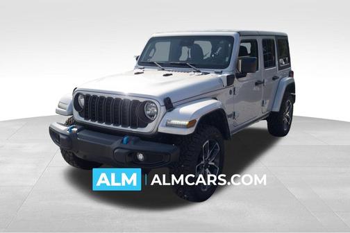 Silver Zynith Clearcoat 2024 Jeep Wrangler 4xe Sport