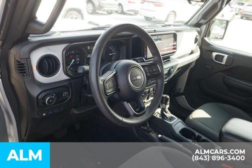 Silver Zynith Clearcoat 2024 Jeep Wrangler 4xe Sport