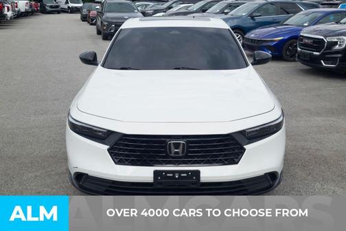 Platinum White Pearl 2023 Honda Accord Hybrid Sport-L