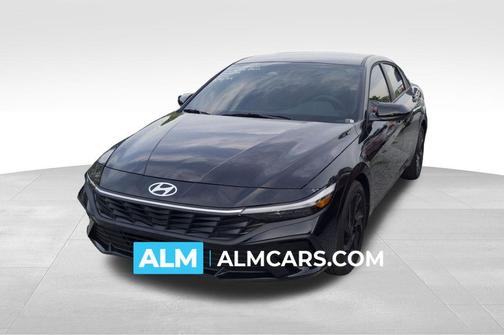 Black 2026 Hyundai ELANTRA SEL Sport