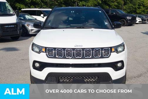 Bright White Clearcoat 2025 Jeep Compass Limited