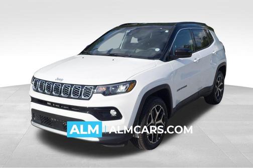 Bright White Clearcoat 2025 Jeep Compass Limited